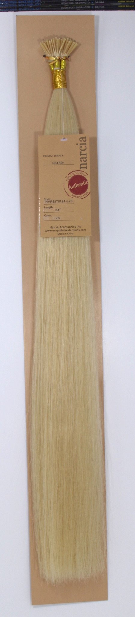 Narcia Remy Siberian - I-Tip - 24" - beautygiantusa.com