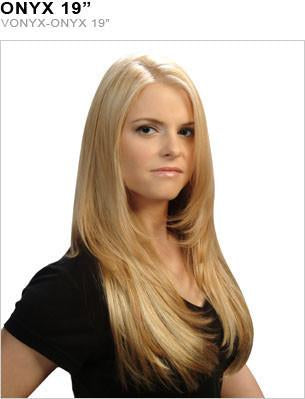 VIP Collection Synthetic Clip-In Extensions / Onyx Style - beautygiantusa.com
