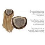 Gilded 18" Top Piece by Raquel Welch - Human Hair - BeautyGiant USA
