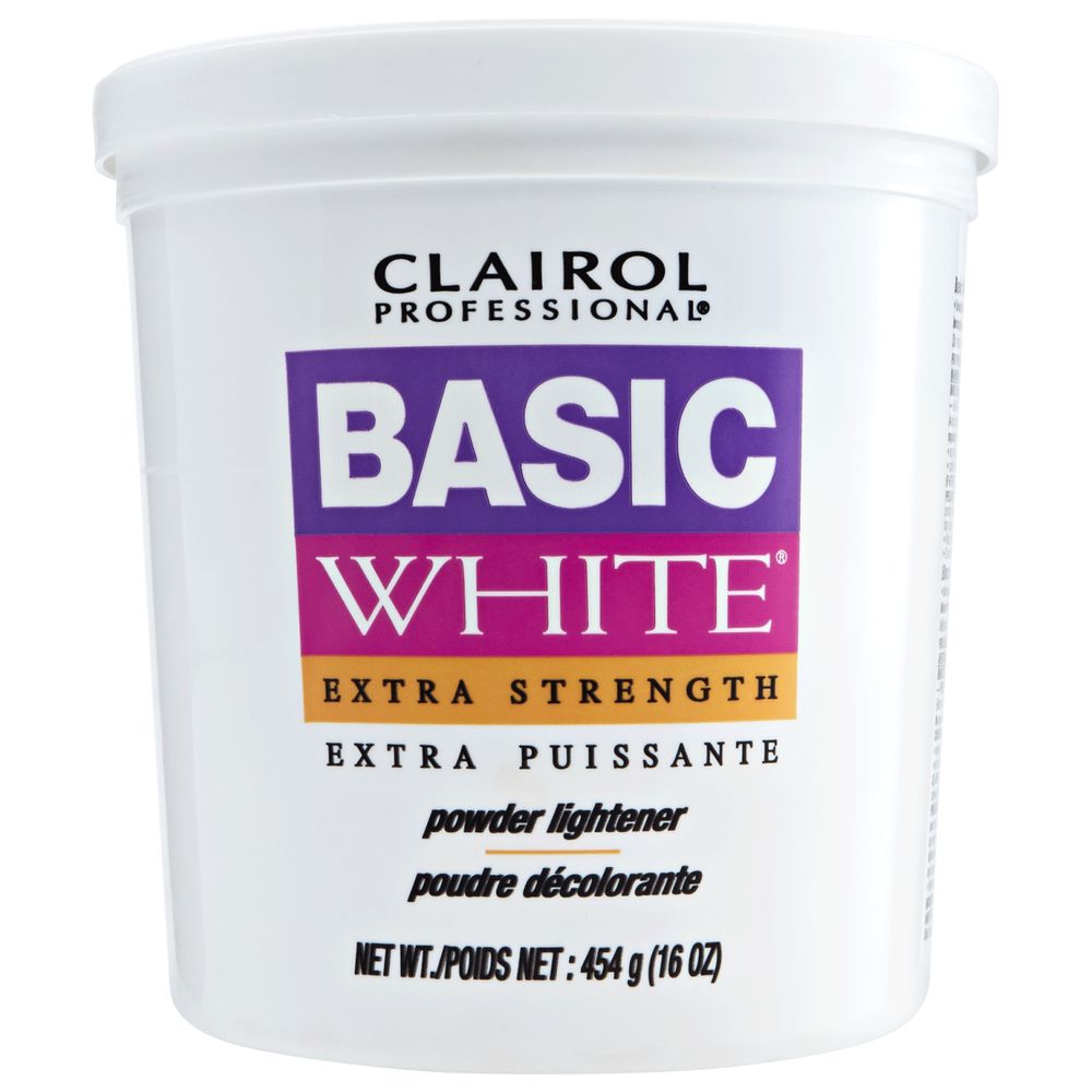Clairol Basic White Powder Lightener 16 oz - beautygiantusa.com