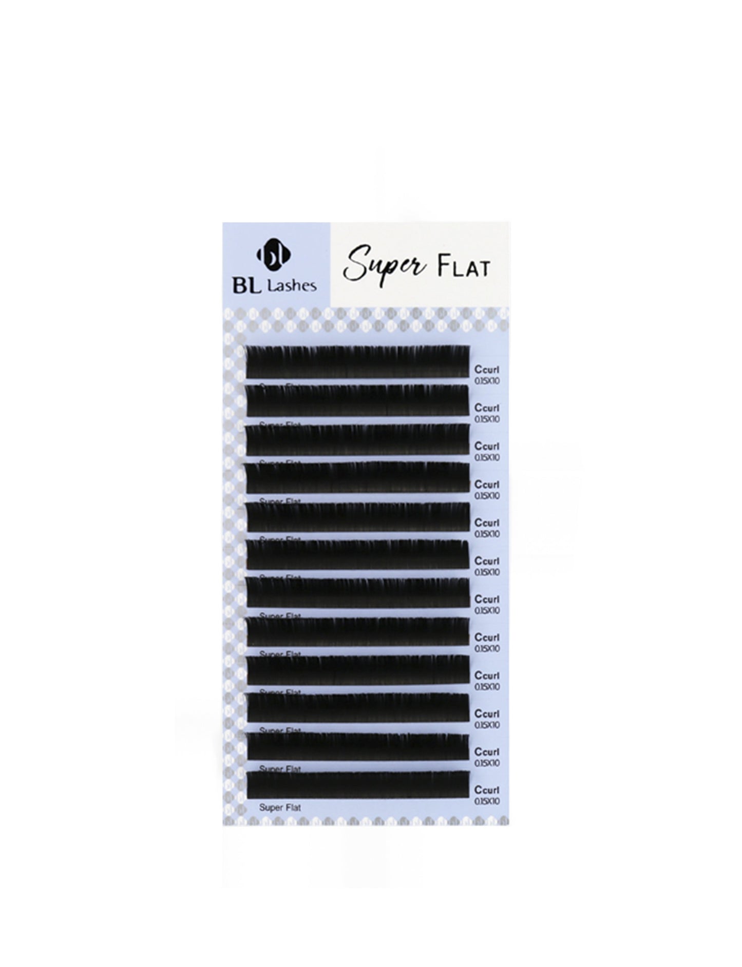 Super Flat lashes  0.20 D/C CURL - beautygiantusa.com
