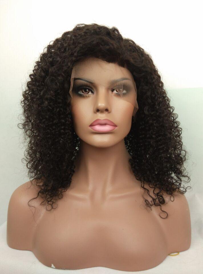 VIP - Full Lace Wig - 100% Human Hair Natural Black (180 density) Straight, Body Wave and Curly - beautygiantusa.com