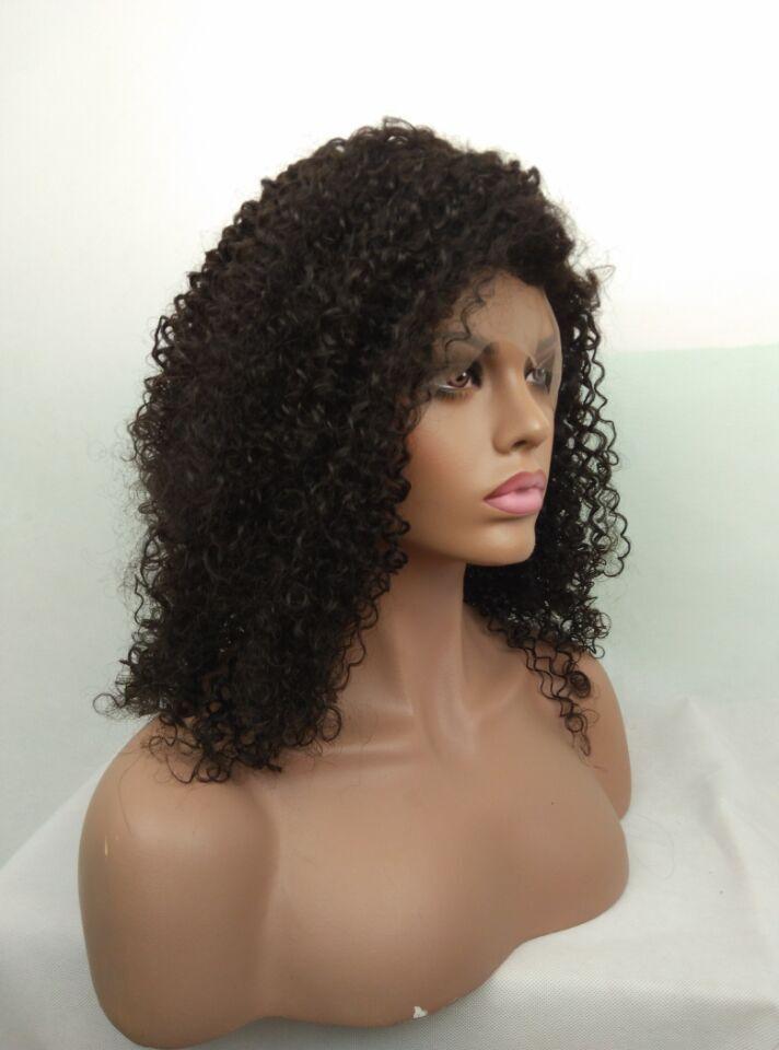 VIP - Full Lace Wig - 100% Human Hair Natural Black (180 density) Straight, Body Wave and Curly - beautygiantusa.com