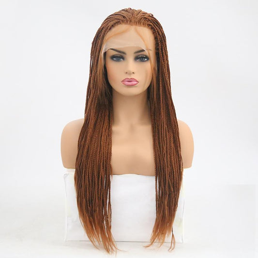 VIP - Synthetic Lace Front Wig Braided - beautygiantusa.com