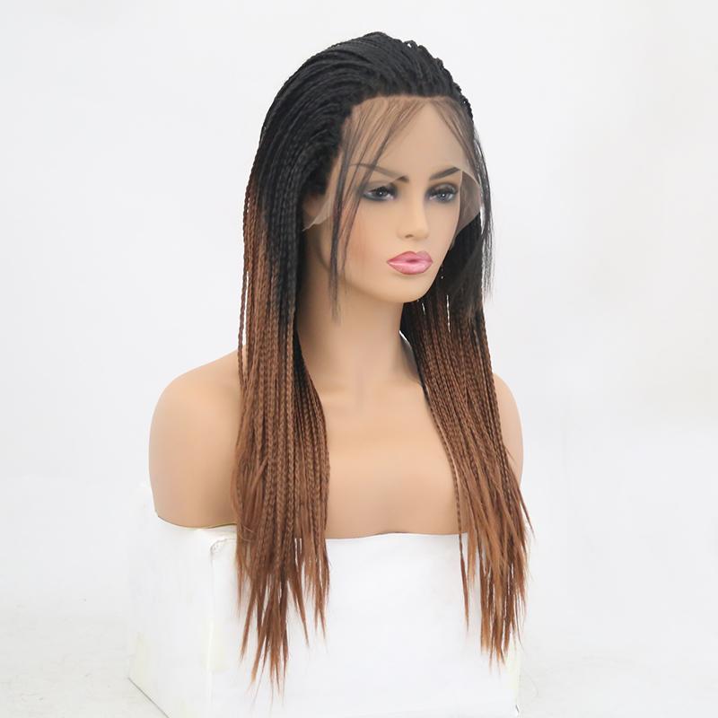 VIP - Synthetic Lace Front Wig Braided - beautygiantusa.com