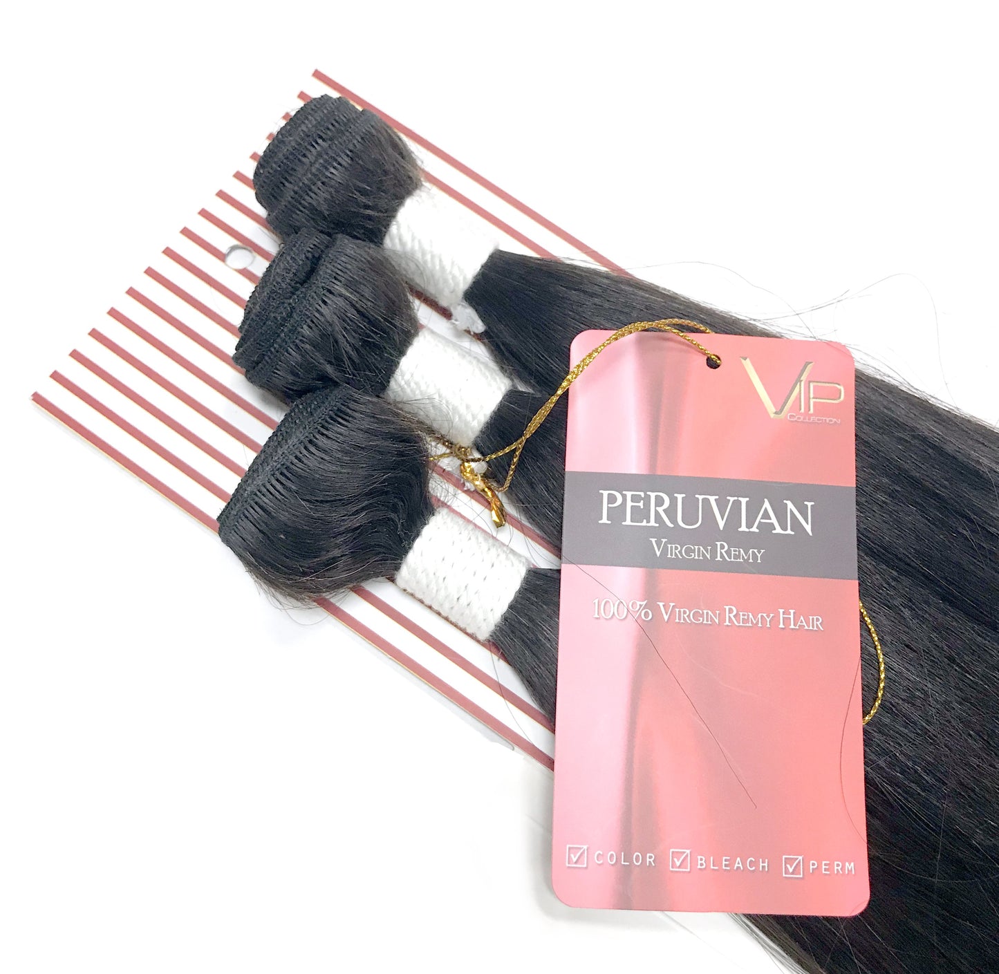 VIP Collection Peruvian Virgin Hair Bundles - beautygiantusa.com