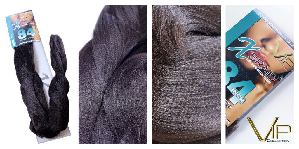 X Braid - 100% Kanekalon Fibers - beautygiantusa.com