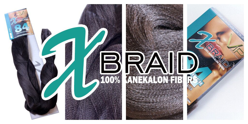 X Braid - 100% Kanekalon Fibers - beautygiantusa.com