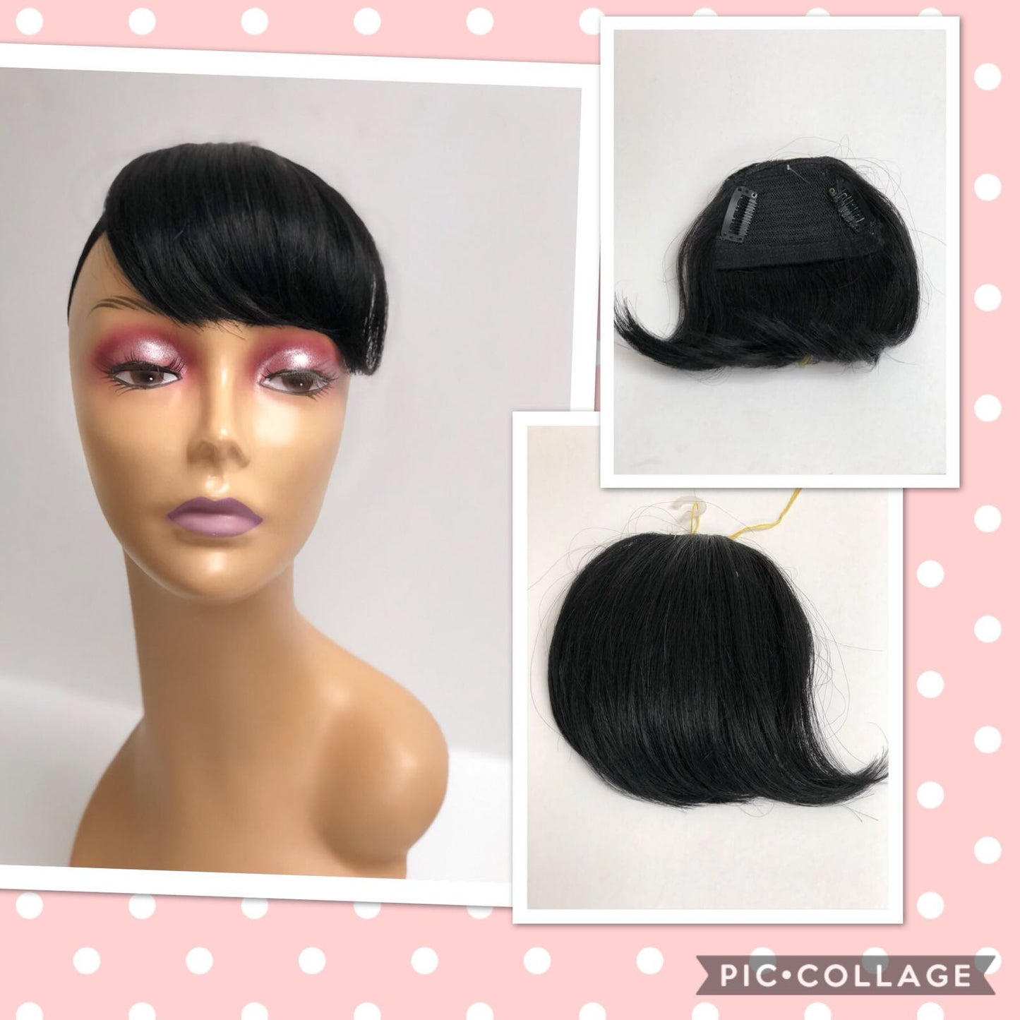 Unique 100% Human Hair Bang Piece - beautygiantusa.com