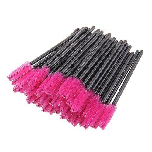 Disposable Eyelash Eye Lash Makeup Brush Mascara Wands Applicator Makeup Kits (50PCS) - beautygiantusa.com