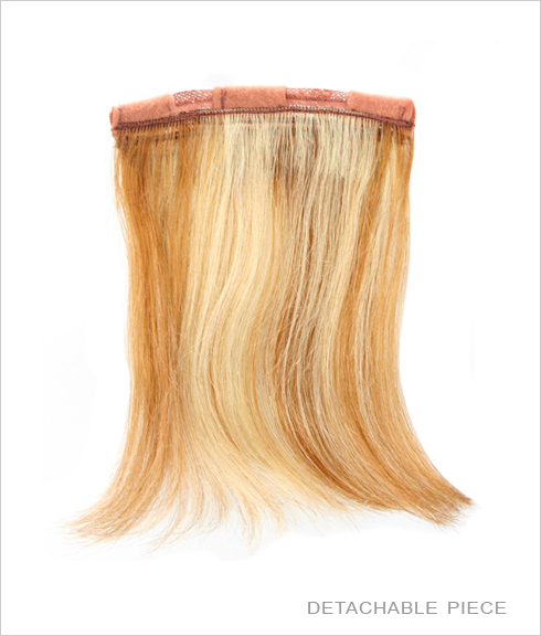 Unique 100% Human Hair Detachable Wig - beautygiantusa.com