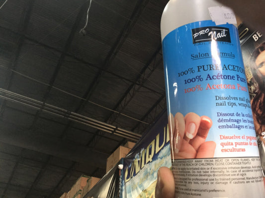 Pro nail pur acetone10 oz - beautygiantusa.com