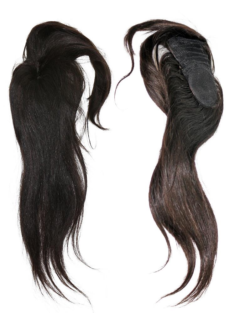 VIP Collection Perfect Bang Closure Indian Silky Straight 12" Natural Black Virgin Hair - beautygiantusa.com