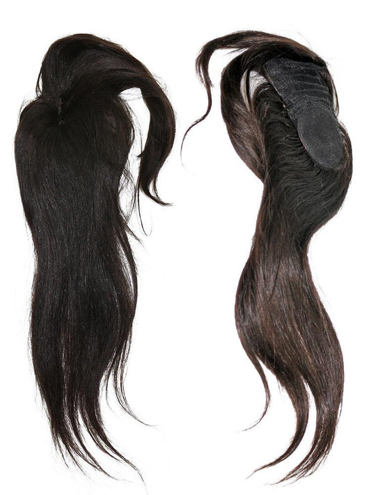 VIP Collection Perfect Bang Closure Indian Silky Straight 12" Natural Black Virgin Hair - beautygiantusa.com