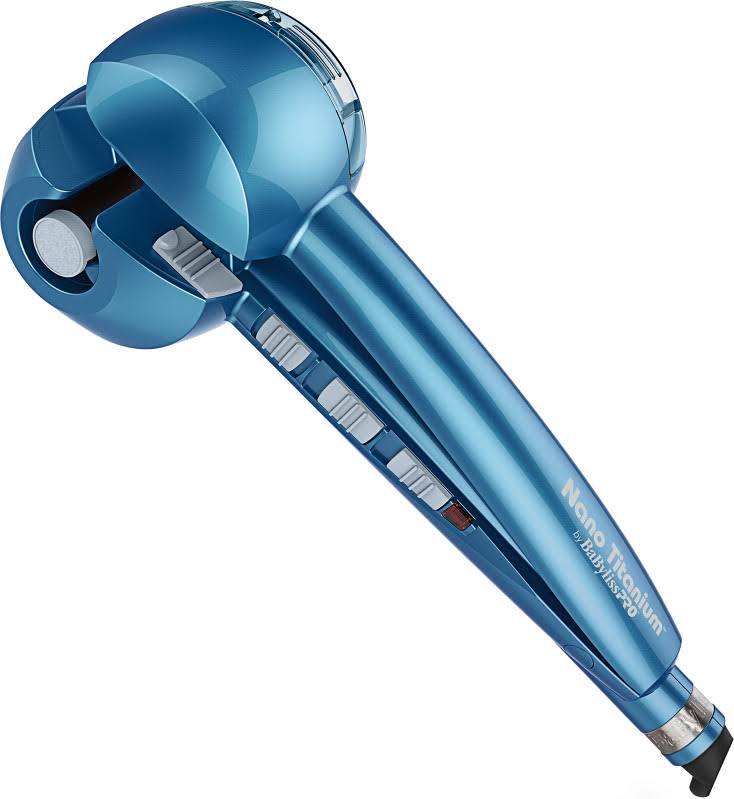 Babyliss Pro Nano Miracurl Steamtech Professional Curl Machine, Blue - beautygiantusa.com