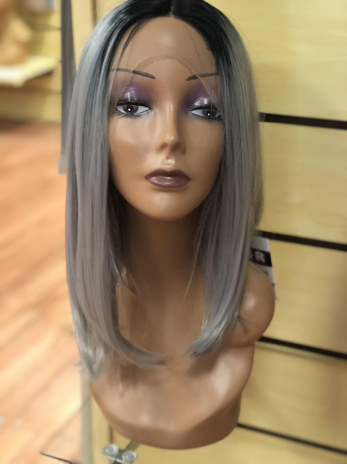 Lace Front Wig Short Bob Heat Resistant Hair Wigs - beautygiantusa.com