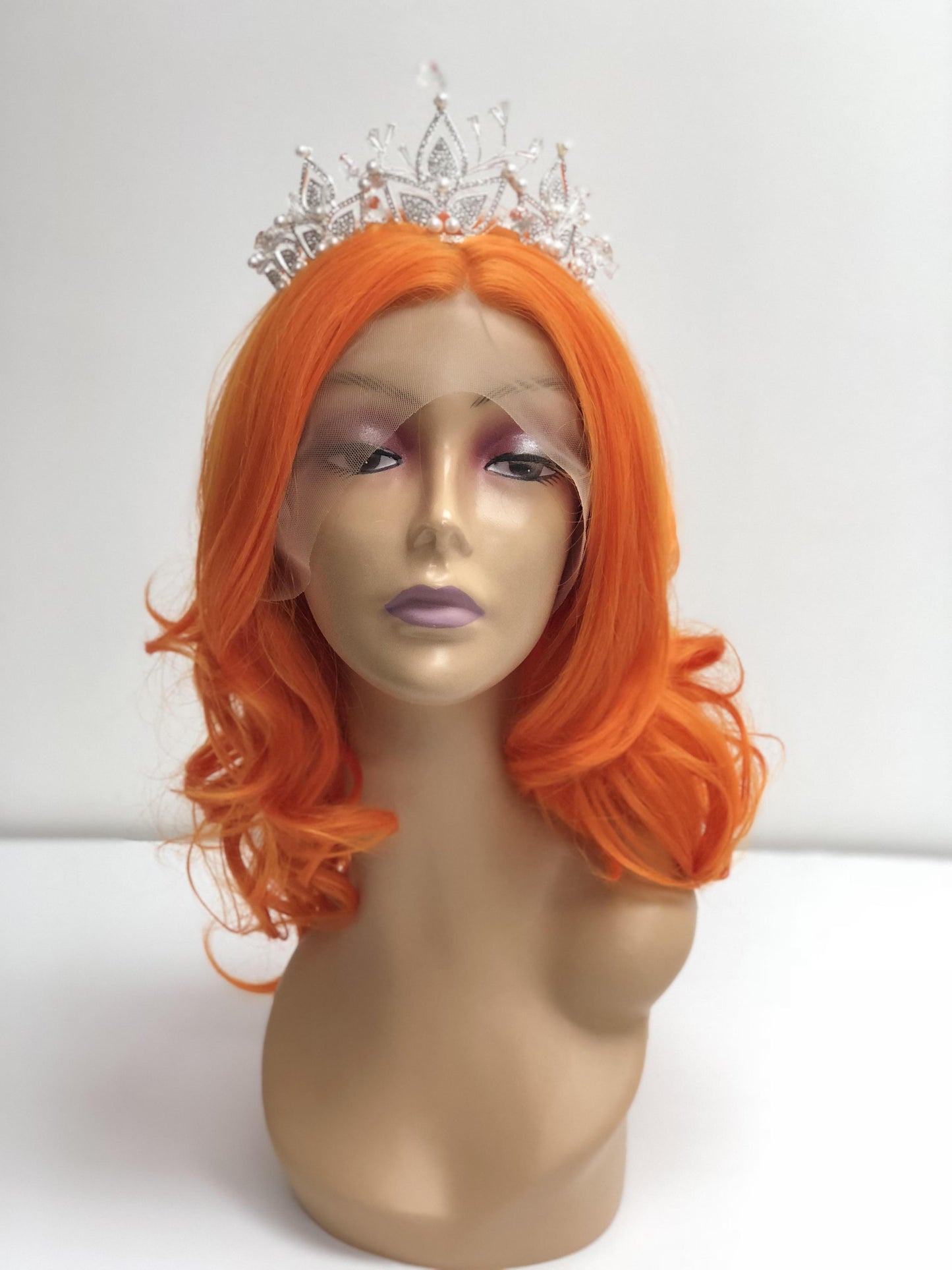 Lace Front Wigs Synthetic hair  12 inches - beautygiantusa.com