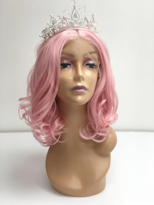 Lace Front Wigs Synthetic hair  12 inches - beautygiantusa.com