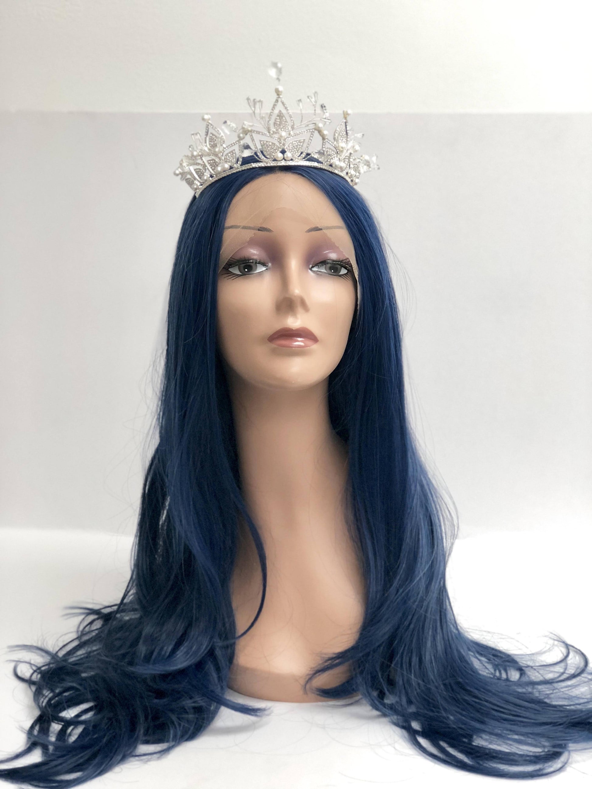 Lace Front Wigs Synthetic Wig Half Hand Tied Replacement Full Wig - beautygiantusa.com