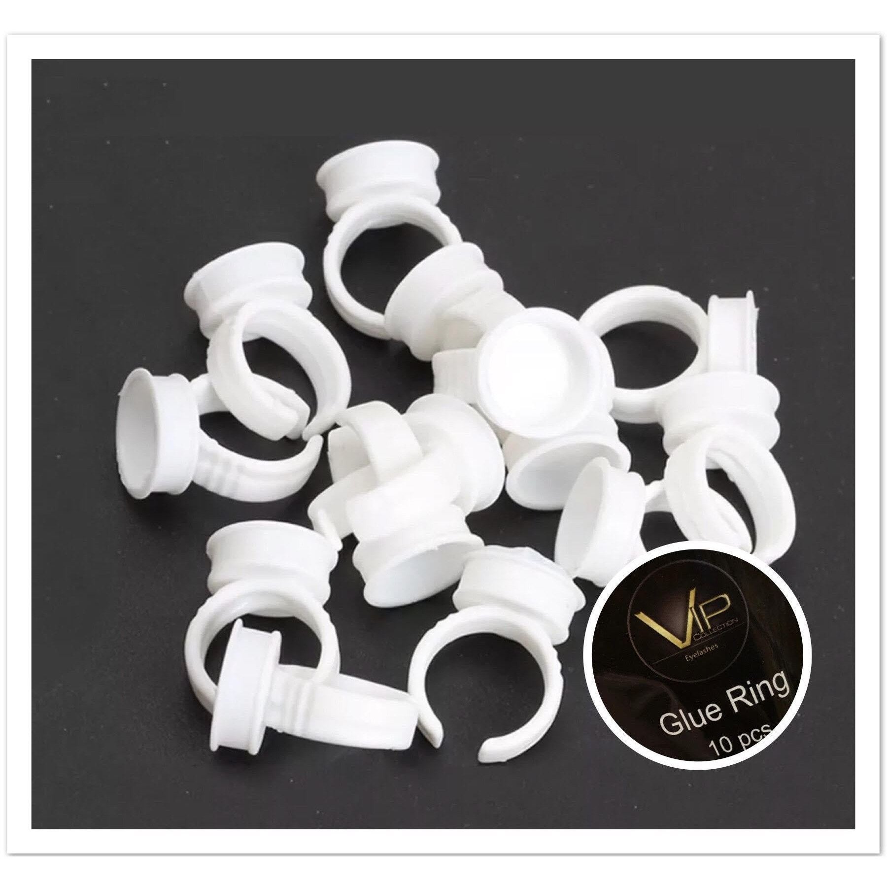 VIP Eyelash accessories - Glue Ring - 10 pk - BeautyGiant USA