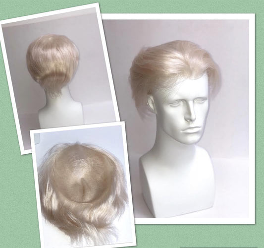 Toupee Human Hair PU Skin - beautygiantusa.com