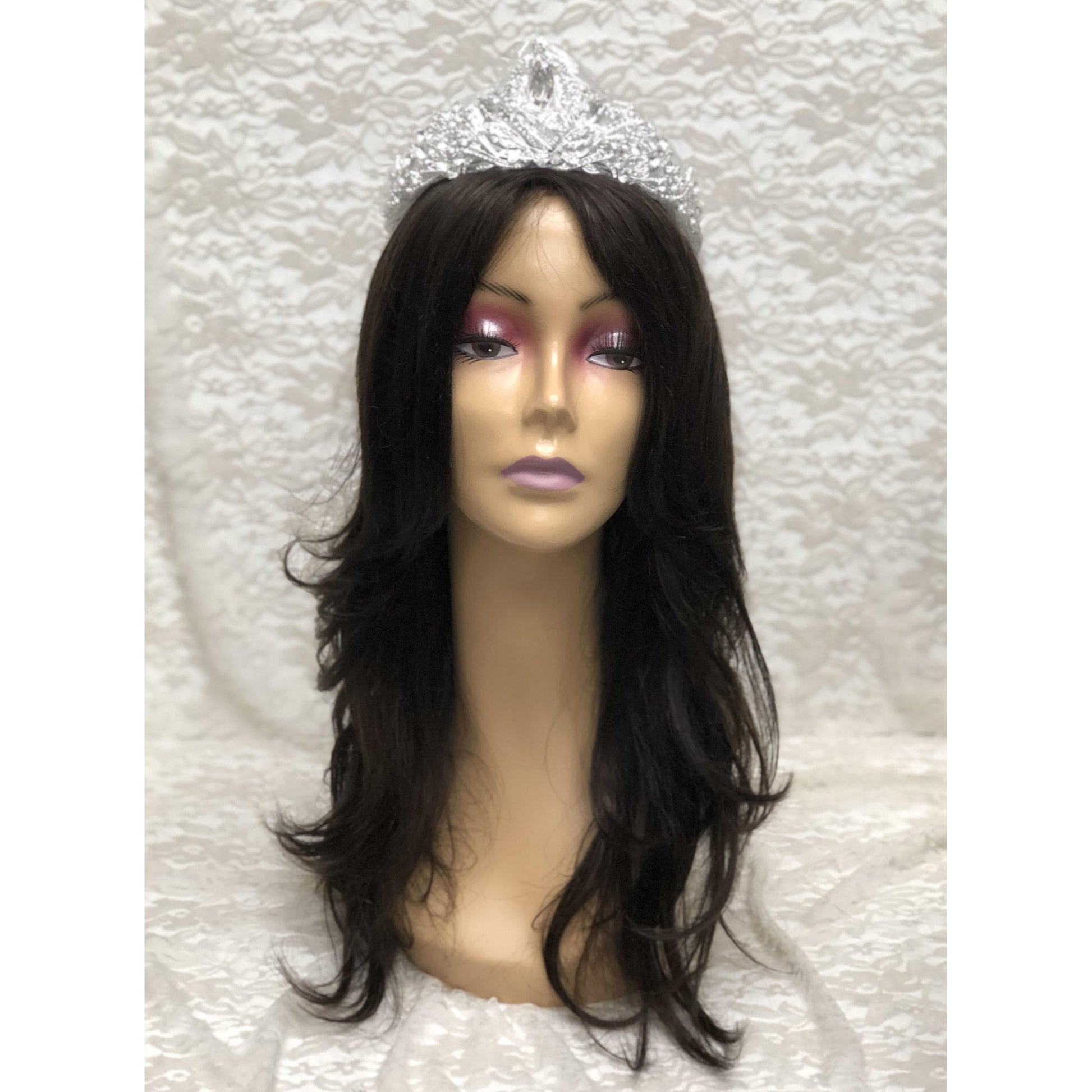 Grand Entrance average R3 HH Dark Brown  | Human Hair Lace Front (Mono Top) Raquel Welch - BeautyGiant USA