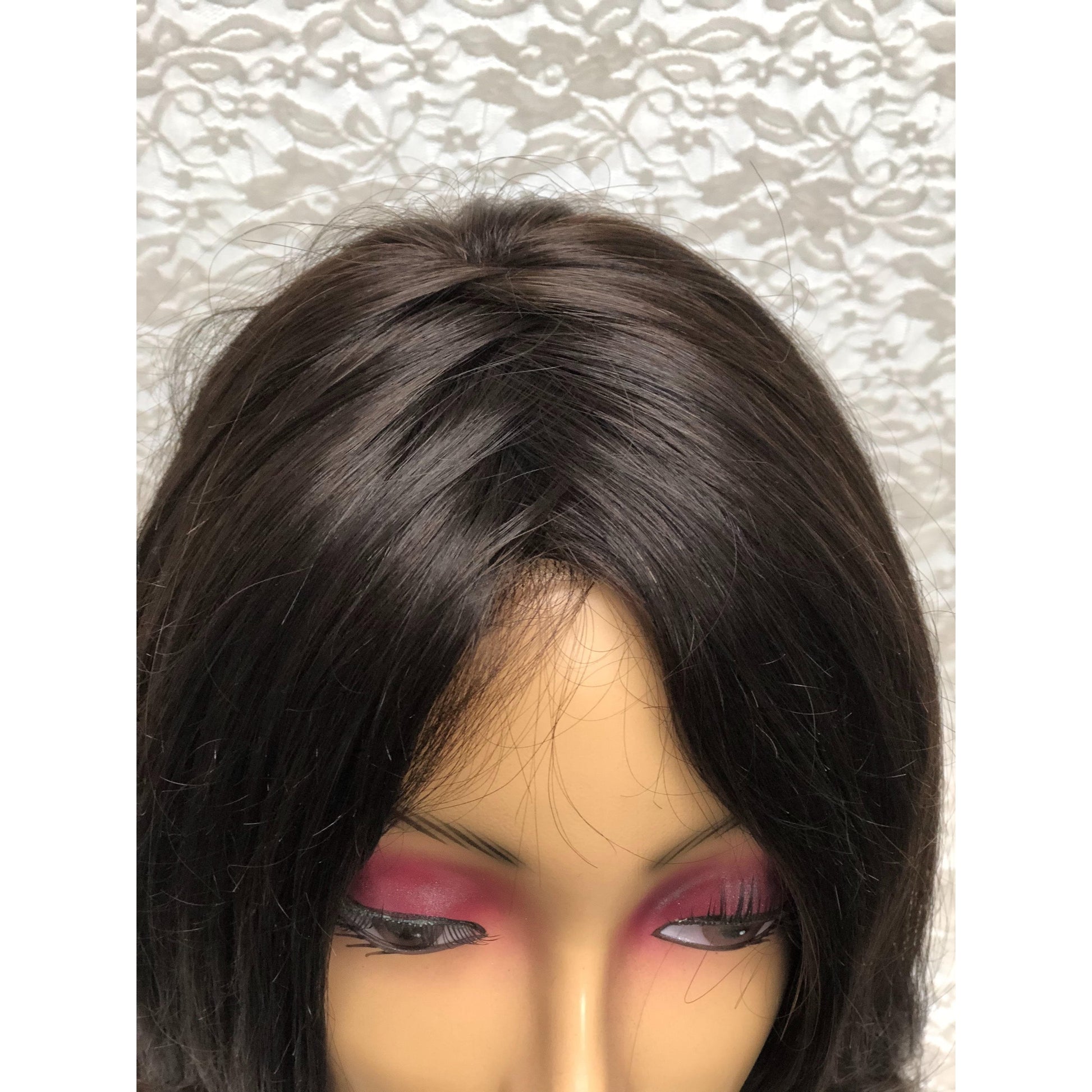 Grand Entrance average R3 HH Dark Brown  | Human Hair Lace Front (Mono Top) Raquel Welch - BeautyGiant USA