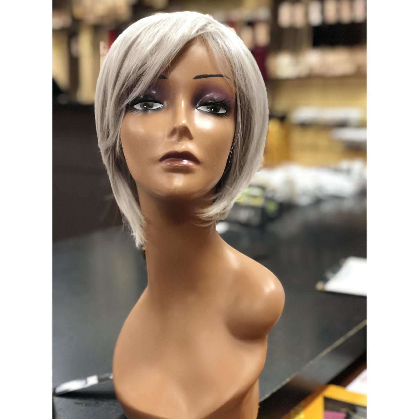 Sleek & Chic R56/60 SILVER LIGHT GREY  | HF Synthetic Wig by Hairdo - BeautyGiant USA